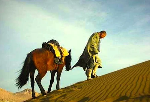 Cảnh trong phim Phật giáo "Chuyến hành hương vĩ đại" - Ảnh minh họa